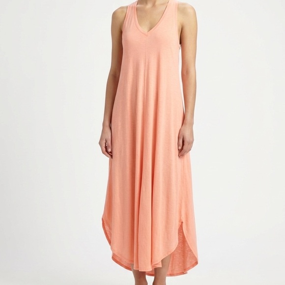 Pixie Lane Midi V-Neck Dress Size L - Picture 2 of 7